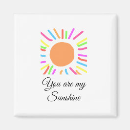 Íman você é meu raio solar amarelo alaranjado raios sol