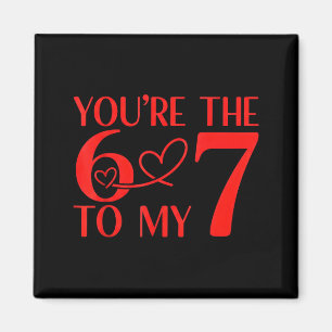 Íman Você é o 6 para o meu 7 Funny Valentine’s Day 67 M
