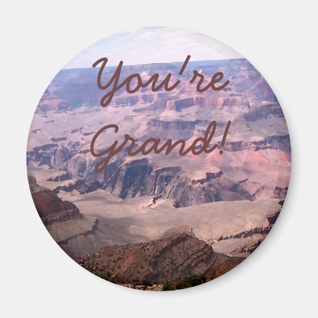 Íman Você é o Grande (Canyon) Magnet (Frente)