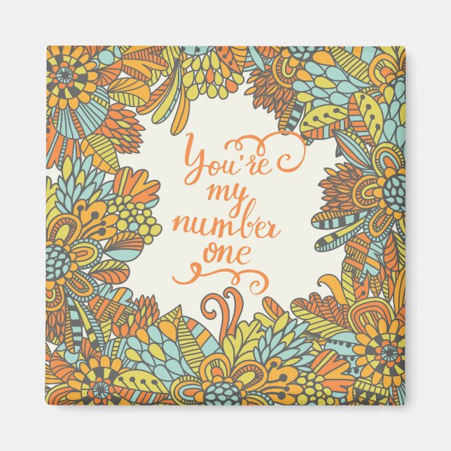 Íman Você É O Meu Número Um (Frente)