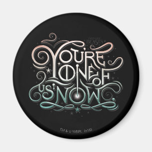 Íman Você é um de nós, agora, com uma imagem colorid