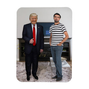Íman Você encontrou o presidente Donald Trump que  