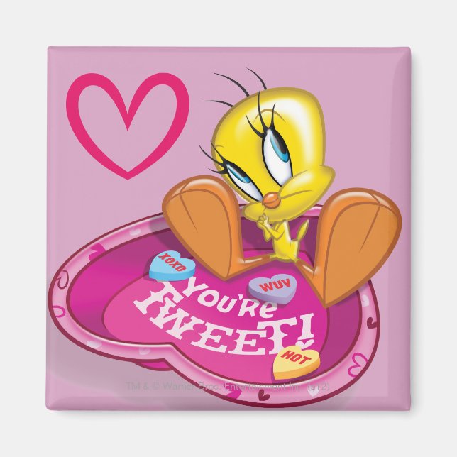 Íman Você está no Twitter TWEETY™ Bowl (Frente)