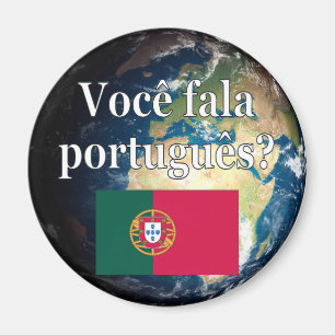 Íman Você fala o português? Português. Bandeira & te