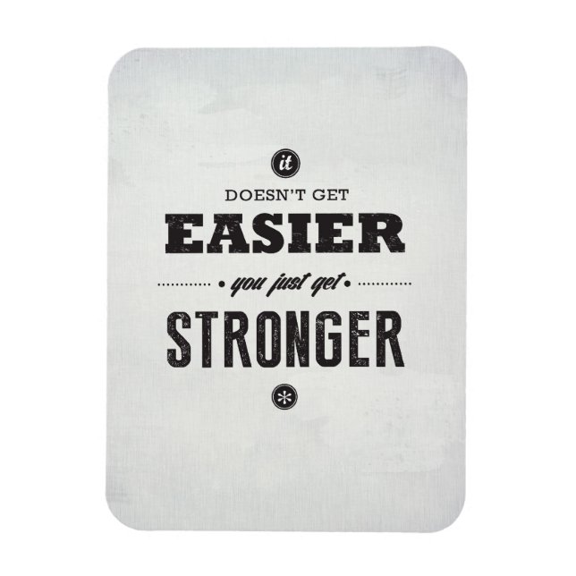 Íman Você Fica Mais Forte - Magnet (Vertical)