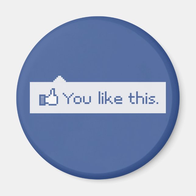 Íman Você Gosta Deste Facebook Engraçado (Frente)