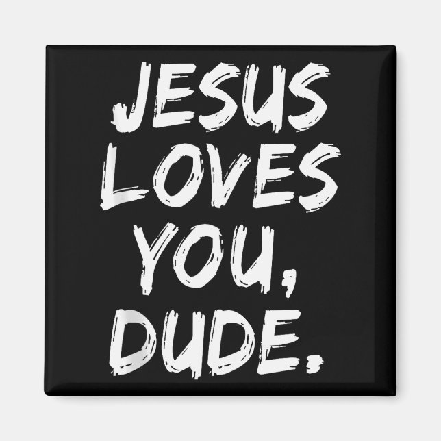 Íman Você, Jesus Te Ama Cristão Crente Fé Deus  (Frente)