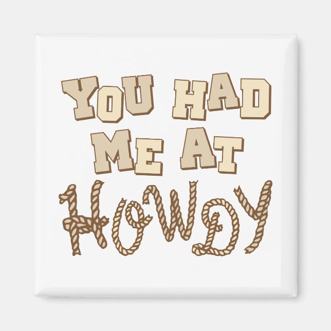 Íman Você Me Teve No Howdy (Frente)