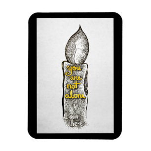 Íman Você não está sozinho, eu estou aqui, citação de a