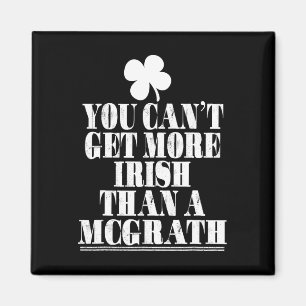 Íman Você Não Pode Ser Mais Irlandês Que Mcgrath St Pat