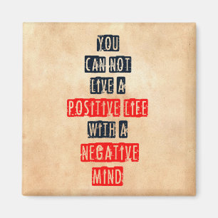 Íman Você não pode viver uma vida positiva com a ment