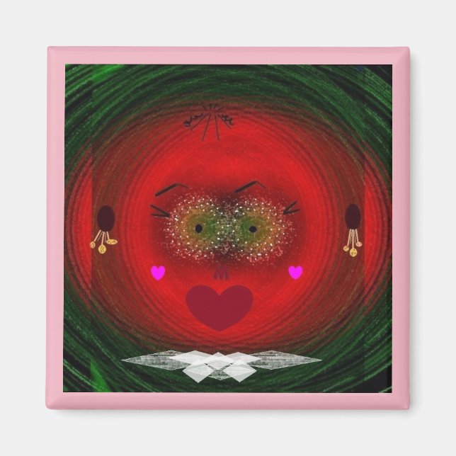 Íman "Você não será meu Namorados" (Frente)