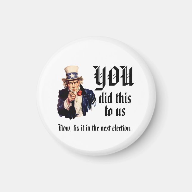 Íman VOCÊ Nos Colocou Nisso (Frente)