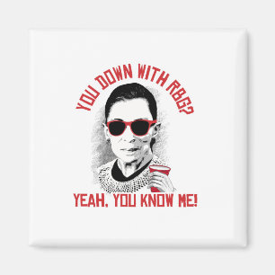 Íman Você para baixo com RBG yeah você conhece-me