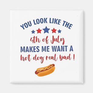 Íman Você parece que o 4 de julho me faz querer