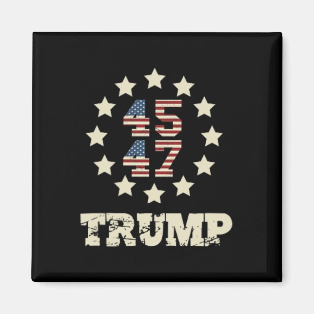 Íman Você Perdeu Trump 2024 Americano (Frente)