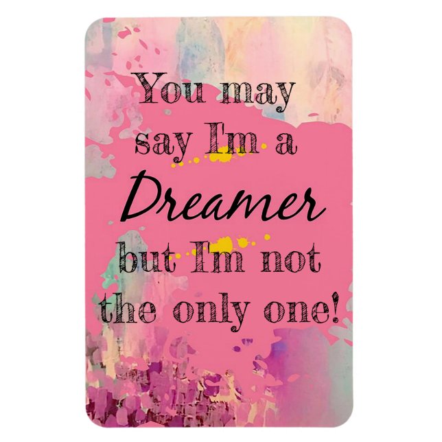 Íman Você pode dizer que eu sou um Sonhador (Vertical)