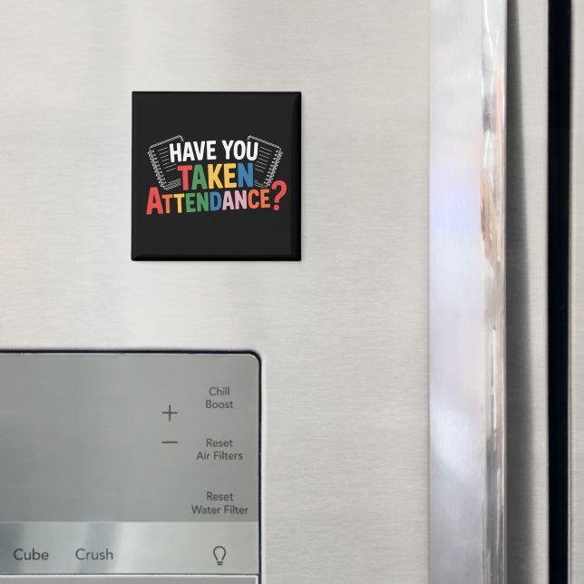 Íman Você Registrou a Frequência de Volta às Aulas  (In Situ (Fridge))
