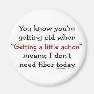 Íman Você sabe que você está obtendo idoso quando