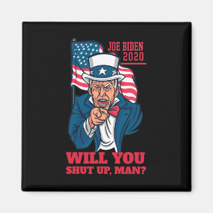 Íman Você se Cala Homem Primeiro Debate Trump-biden 202