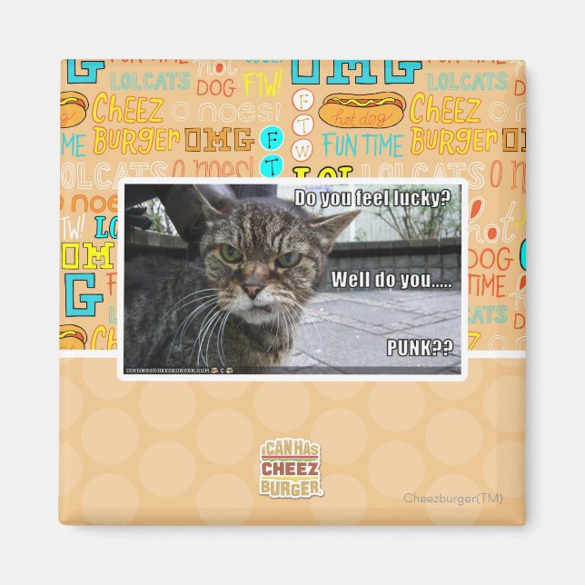 Íman Você se sente sortudo? (Frente)