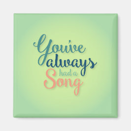 Íman Você sempre teve um ímã de música