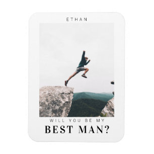 Íman Você será meu melhor homem minimalista moderno de 
