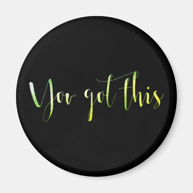 Íman Você Tem Esse Gestor De Escritório Verde (Frente)