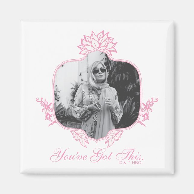 Íman Você tem isso, o lótus branco (Frente)