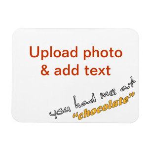 Íman Você teve-me na imã de geladeira do "chocolate" 