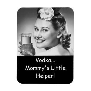 Íman Vodca, o ajudante pequeno da mamã! Ímã