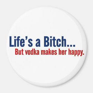 Íman Vodka makes life happy