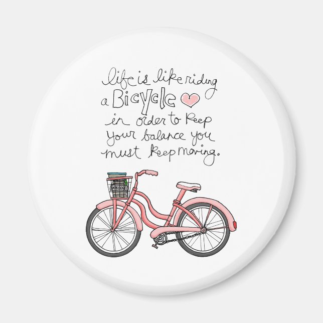 Íman vol25 vida é como andar de bicicleta (Frente)
