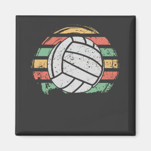 Íman Voleibol de Retro Vintage