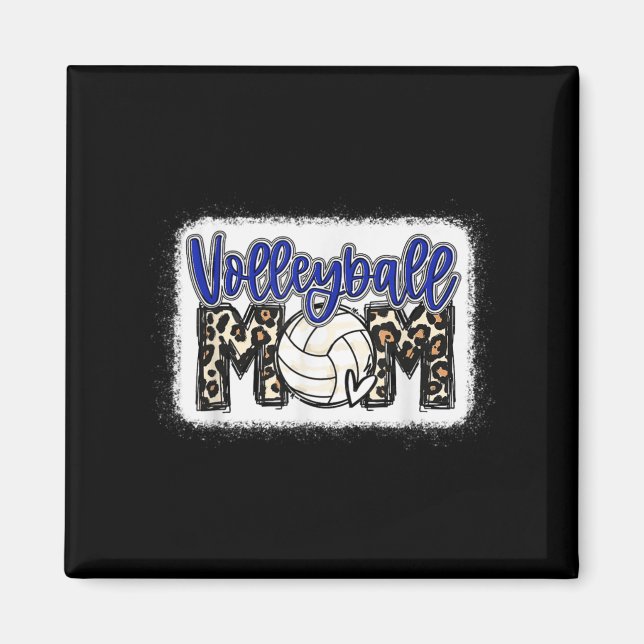 Íman Voleibol Mãe Azul Leopardo 8 (Frente)