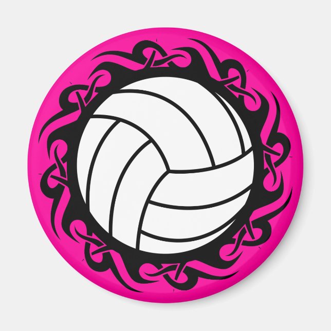Íman voleibol tribal (Frente)