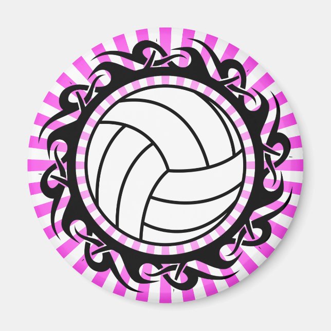 Íman voleibol tribal (Frente)