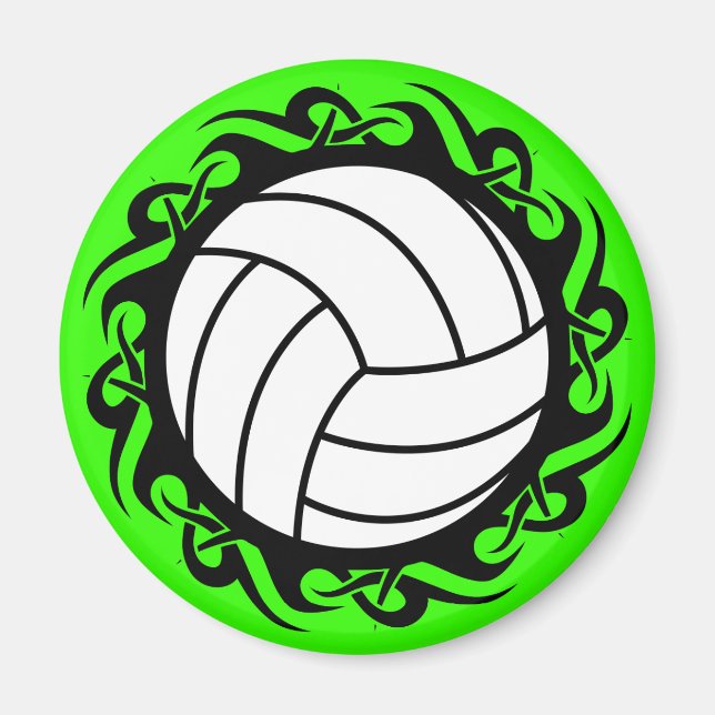 Íman voleibol tribal (Frente)