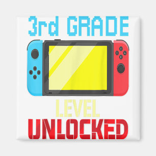 Íman Voltar à escola de vídeo Gamer de nível 3