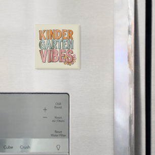 Íman Voltar ao jardim de infância pré K 1º ano