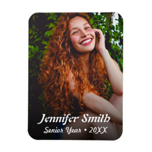 Íman Voltar ao Retrato Escolar (3"x4") Fotografia