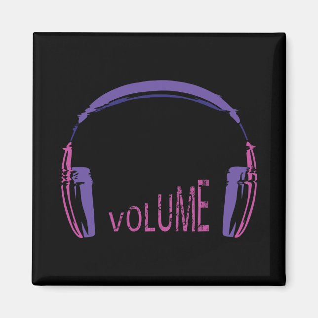 Íman Volume de fones de ouvido (Frente)