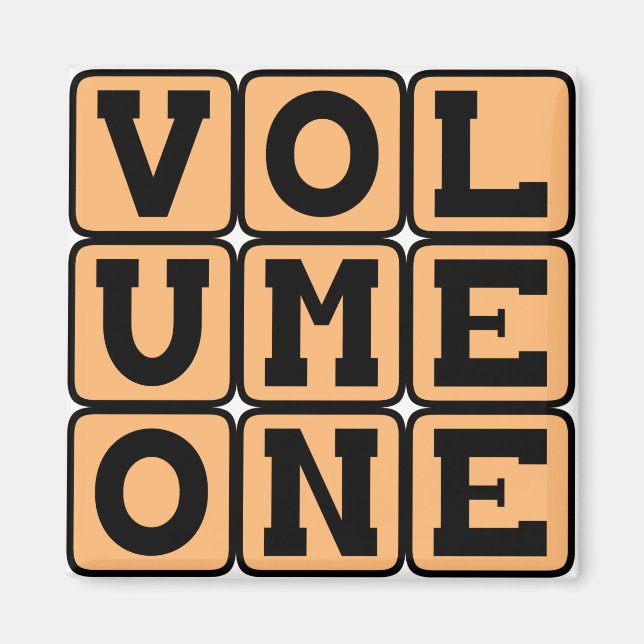 Íman Volume Um, Primeiro Volume (Frente)