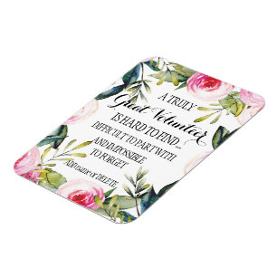 Íman Voluntariado Obrigado Presente de Apreciação Volun