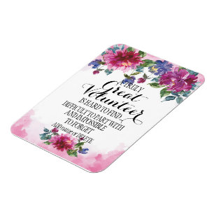 Íman Voluntário Obrigado Presente de Apreciação Voluntá