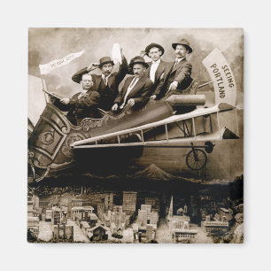 Íman Vôo 1910 sobre Portland