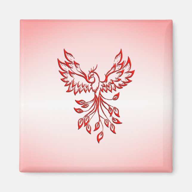 Íman Voo de A Phoenix Red (Frente)