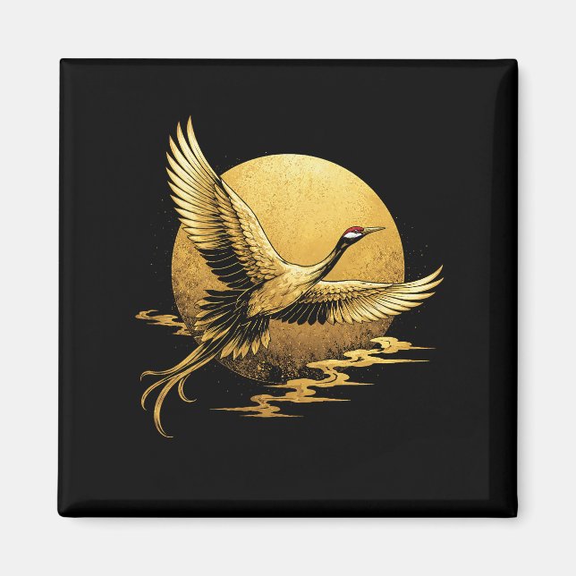 Íman Voo Dourado (Frente)