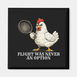 Íman Voo Nunca Foi Uma Opção Frango Engraçado E Panela