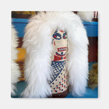 Voodoo Nockdown Doll Carnival, cara do Magnet